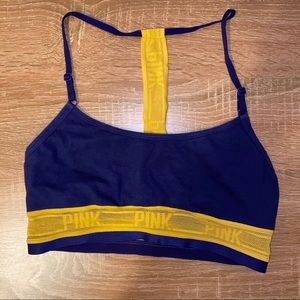 Victoria’s Secret PINK racerback sports bra